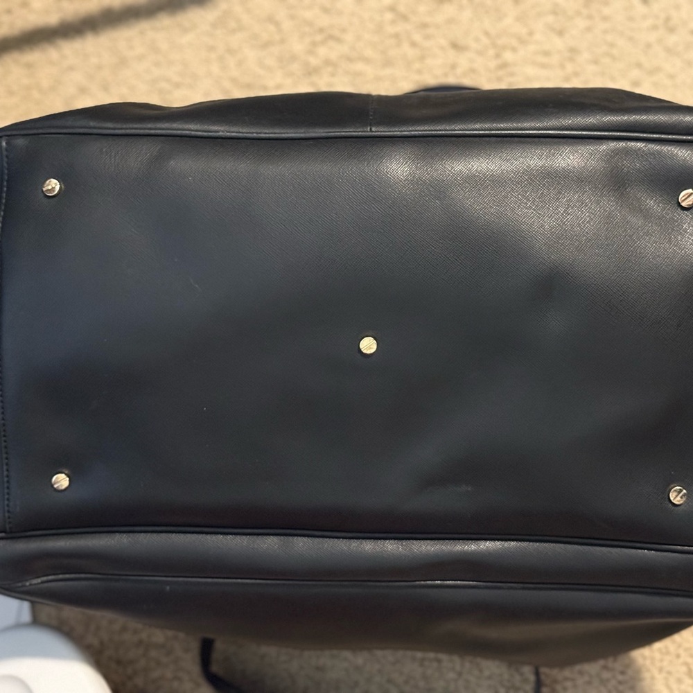 Tory Burch Black Leather Travel Bag - Picture 4 of 11